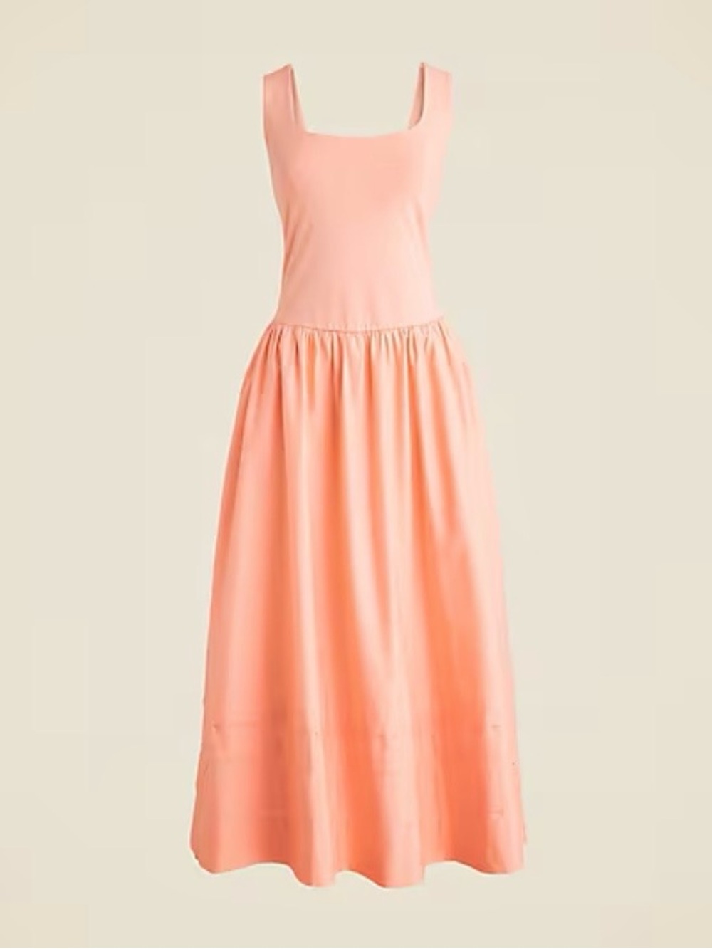 J. Crew - Drop Waist Mixy Dress